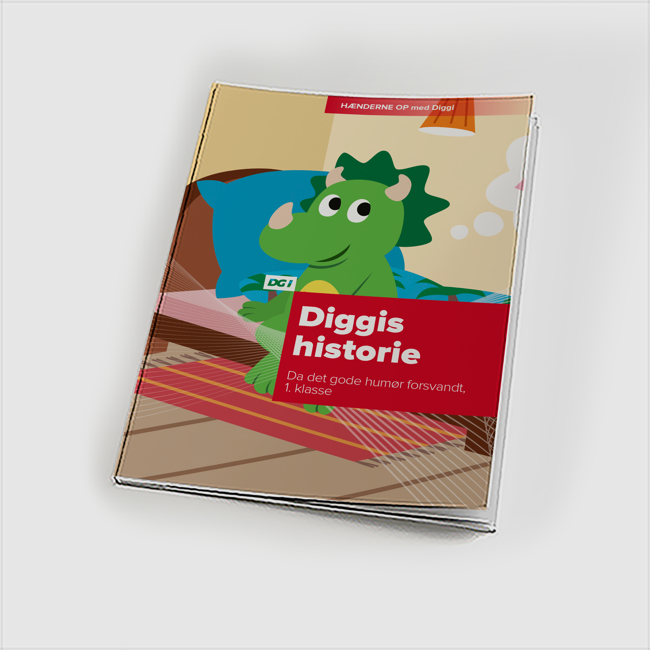 65299 (60750) HÆNDERNE OP Med Diggi Da Det Gode Humør Forsvandt (1. Klasse) Diggis Historie