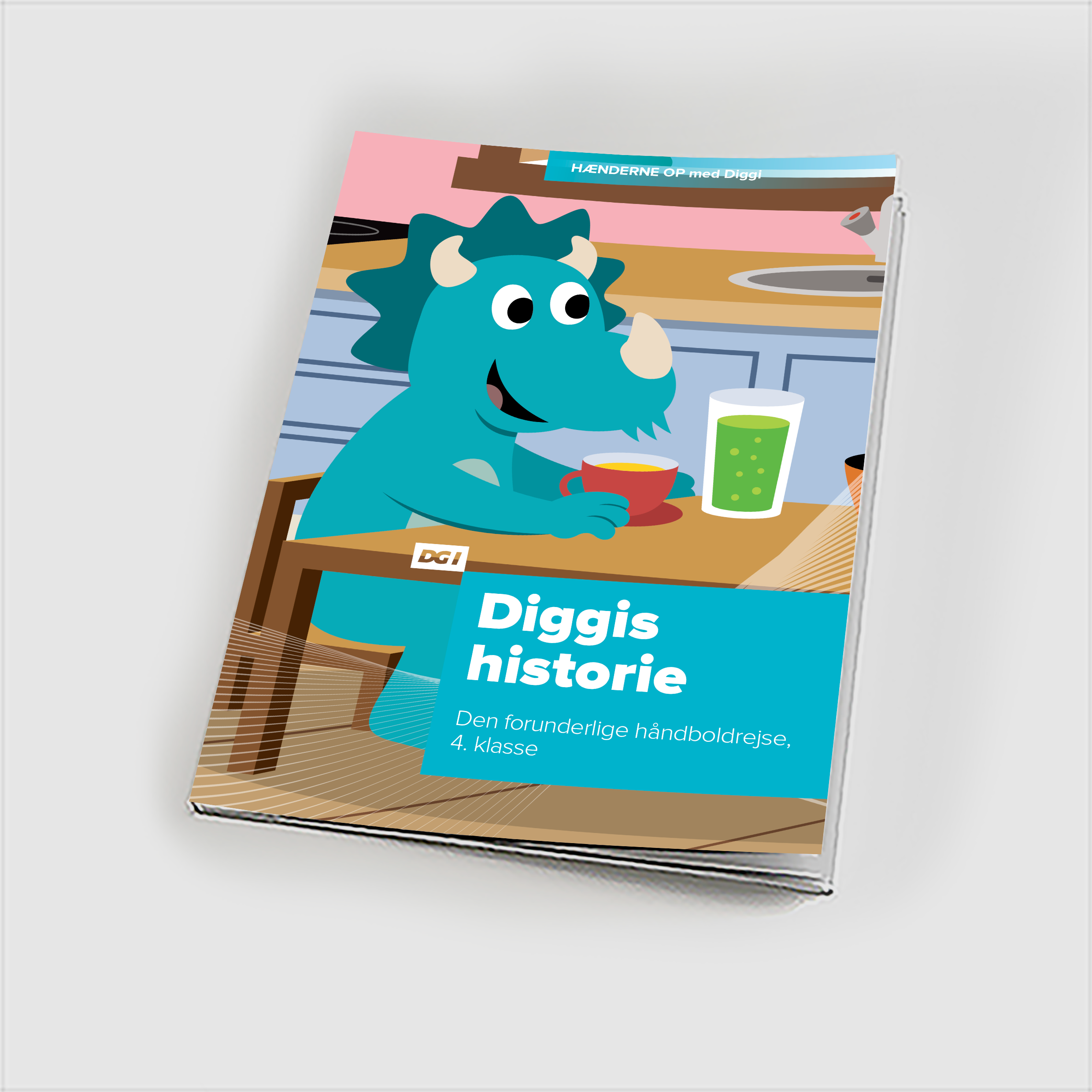 65302 HÆNDERNE OP Med Diggi Den Forunderlige Håndboldrejse 4 Klasse Diggi Historie