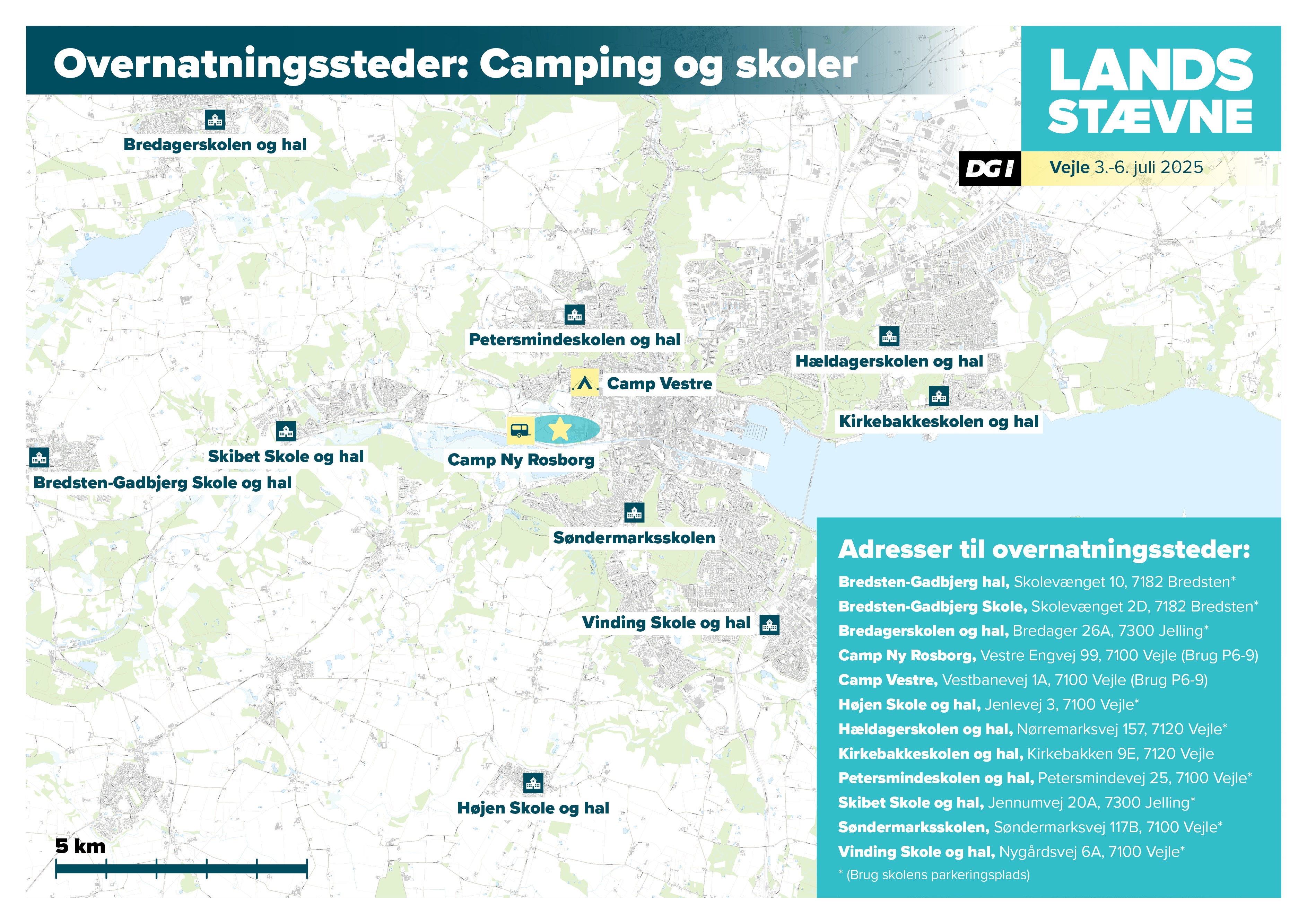 61769 Kort 3 Overnatningssteder Camping Og Skoler RGB
