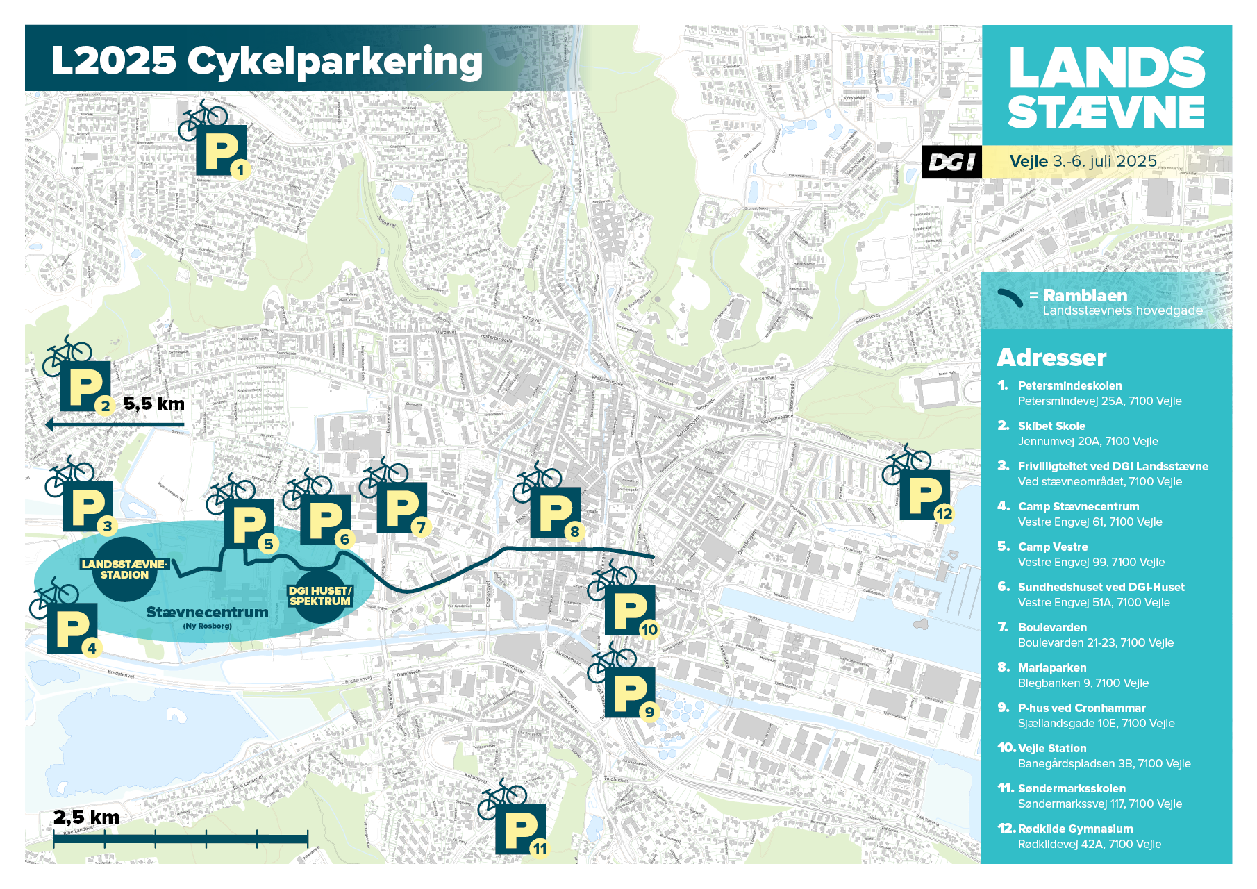 62477 L2025 Oversigtskort Cykelparkering 1 Juli
